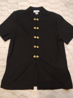 CB Collection Black Button Up Shirt